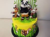 Kunfu Panda Birthday Cake